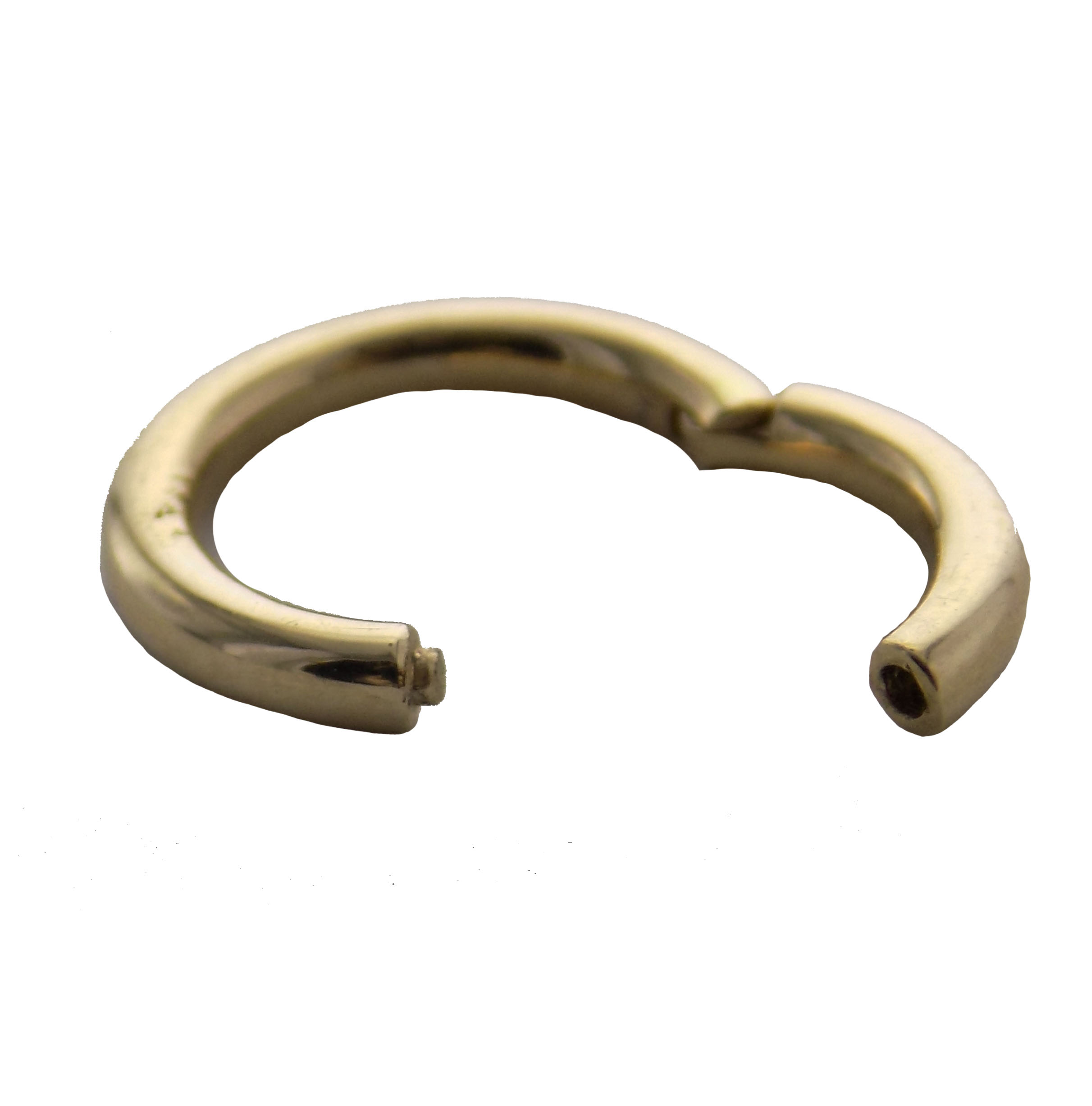 Continuous Clicker In Yellow Gold Identity Body Piercing